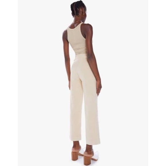 MOTHER Women's Flare & Wide Leg Jeans in Tan - Picture 14 of 14